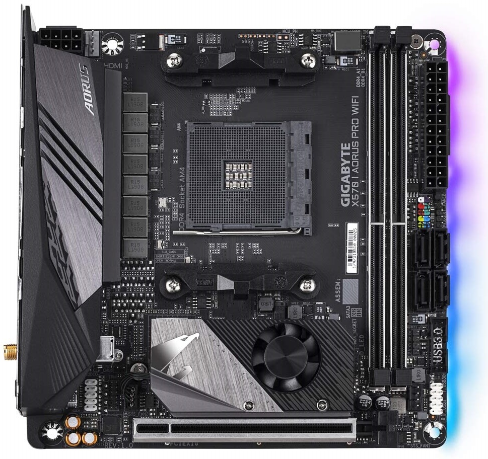 Gigabyte x570 aorus 2025 pro wifi mini itx